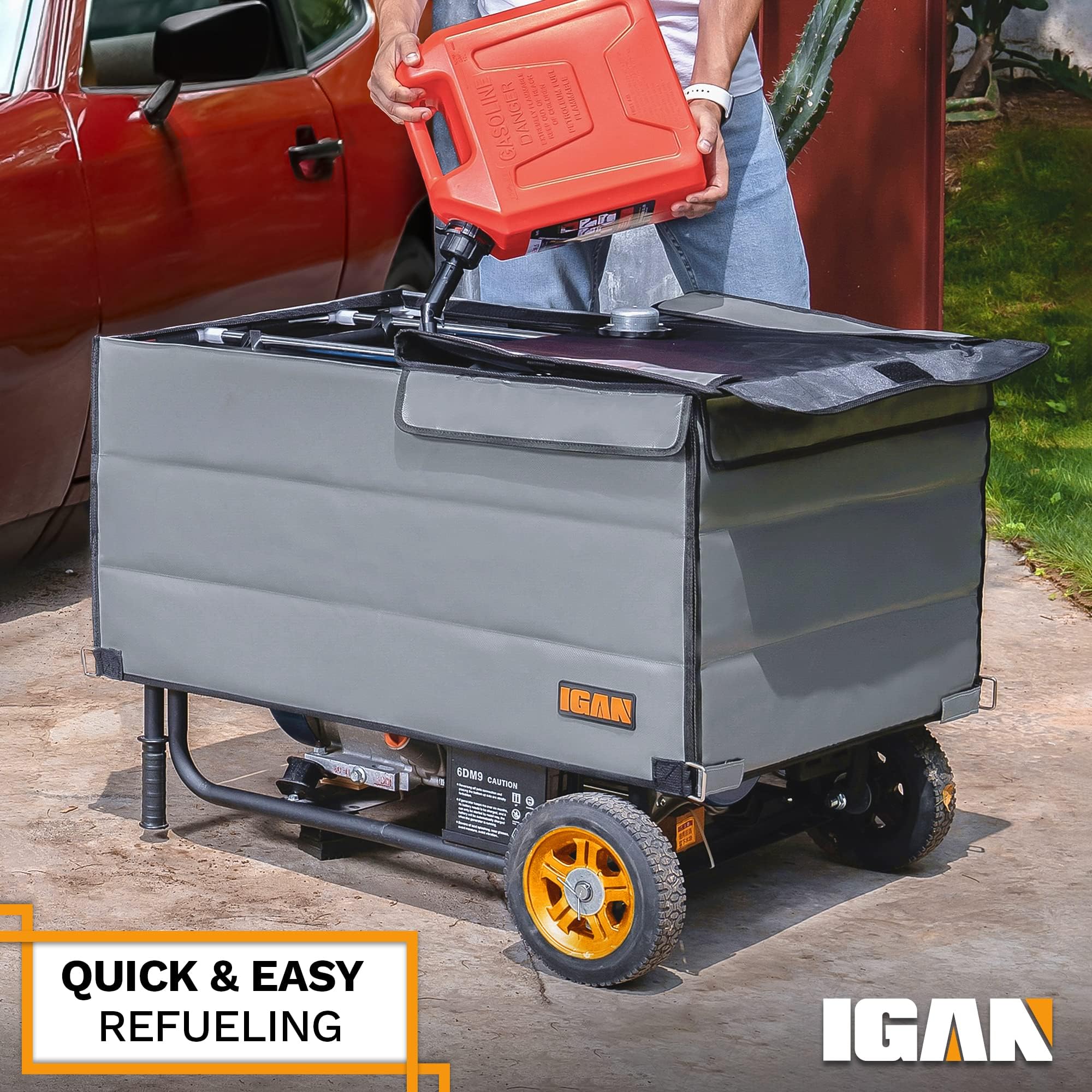 IGAN Waterproof Generator Covers While Running