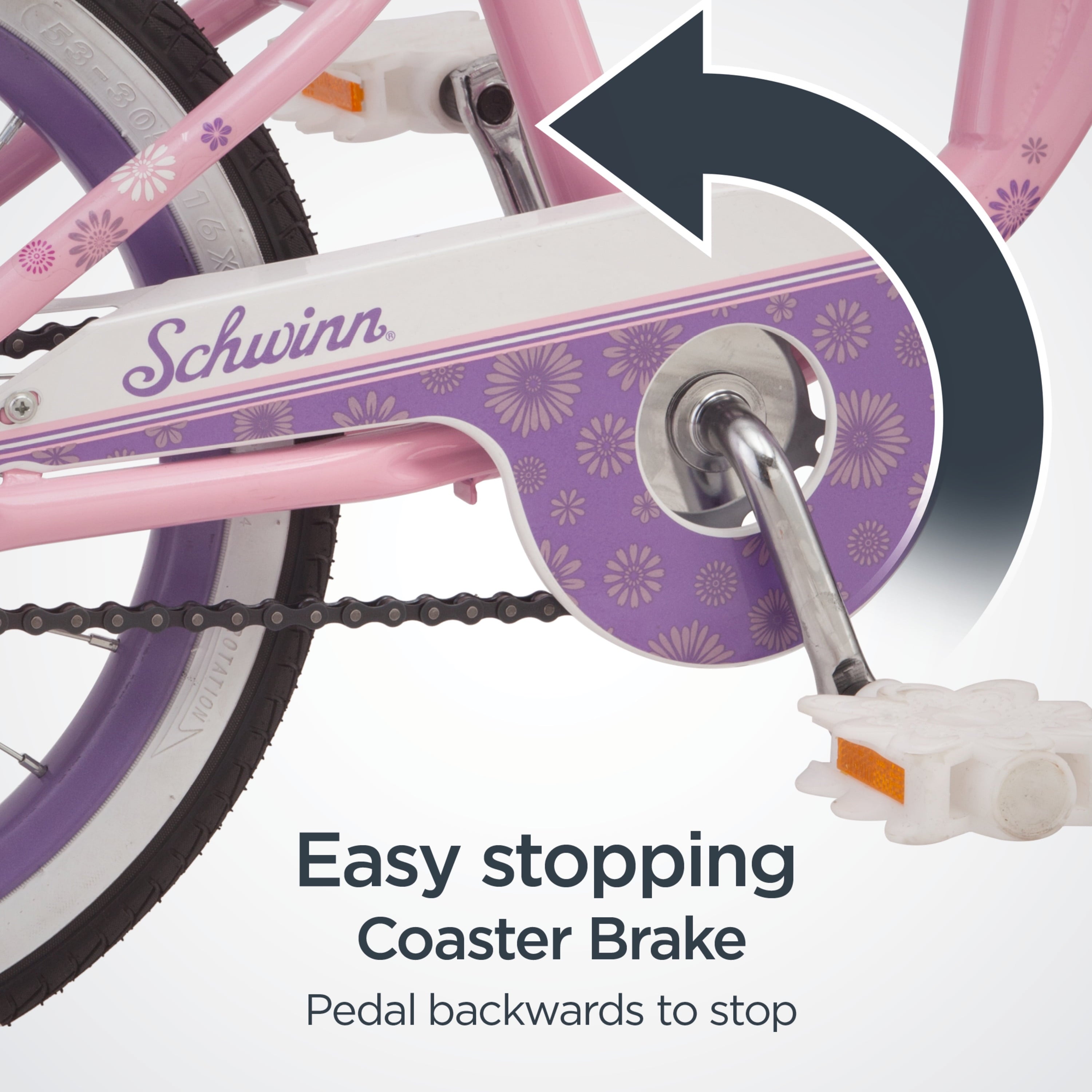 16 Bloom Kid's Bike with Training Wheels. Pink