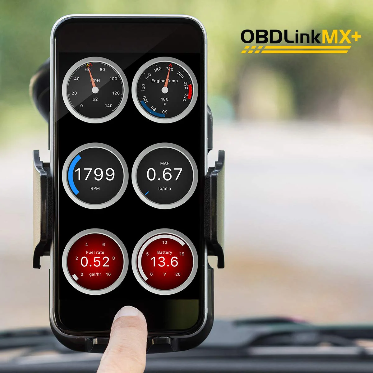 OBDLink Bluetooth Scanner for iPhone. Android. and Windows