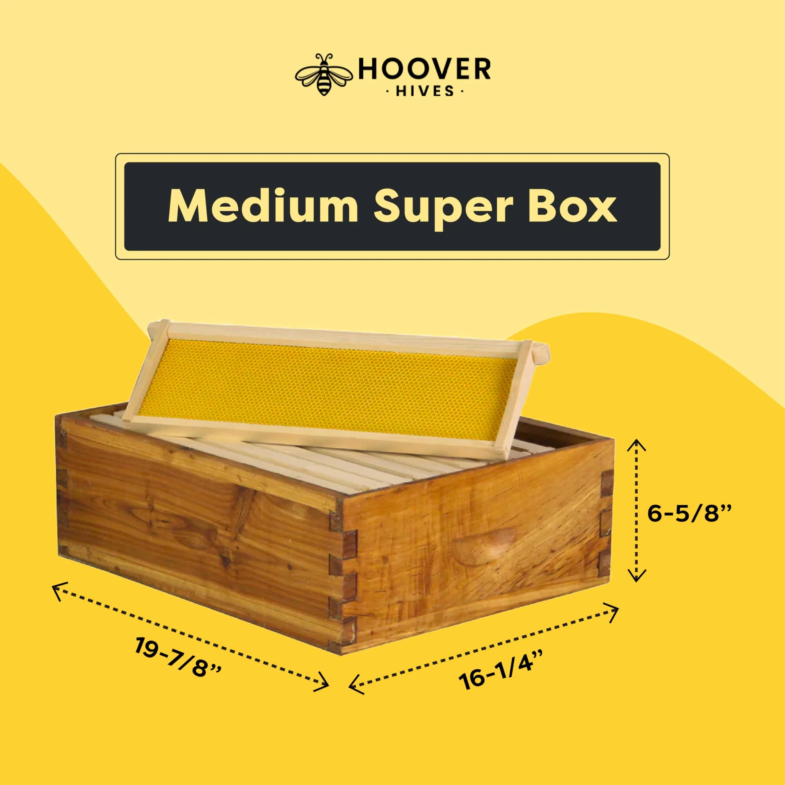 Hoover Hives Original Beeswax Coated Beehive Kit