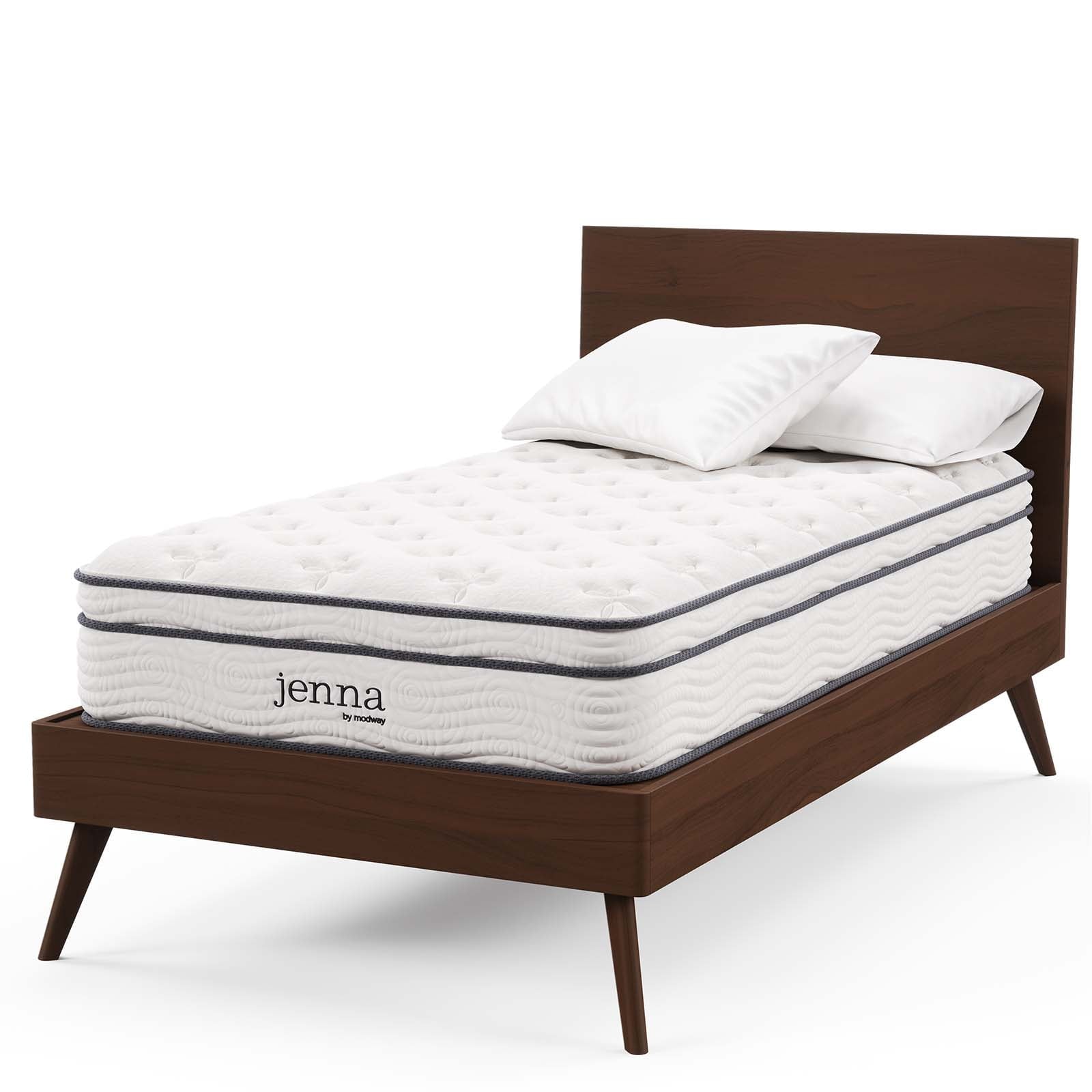 Jenna 10 Twin Innerspring Mattress. Multiple Colors
