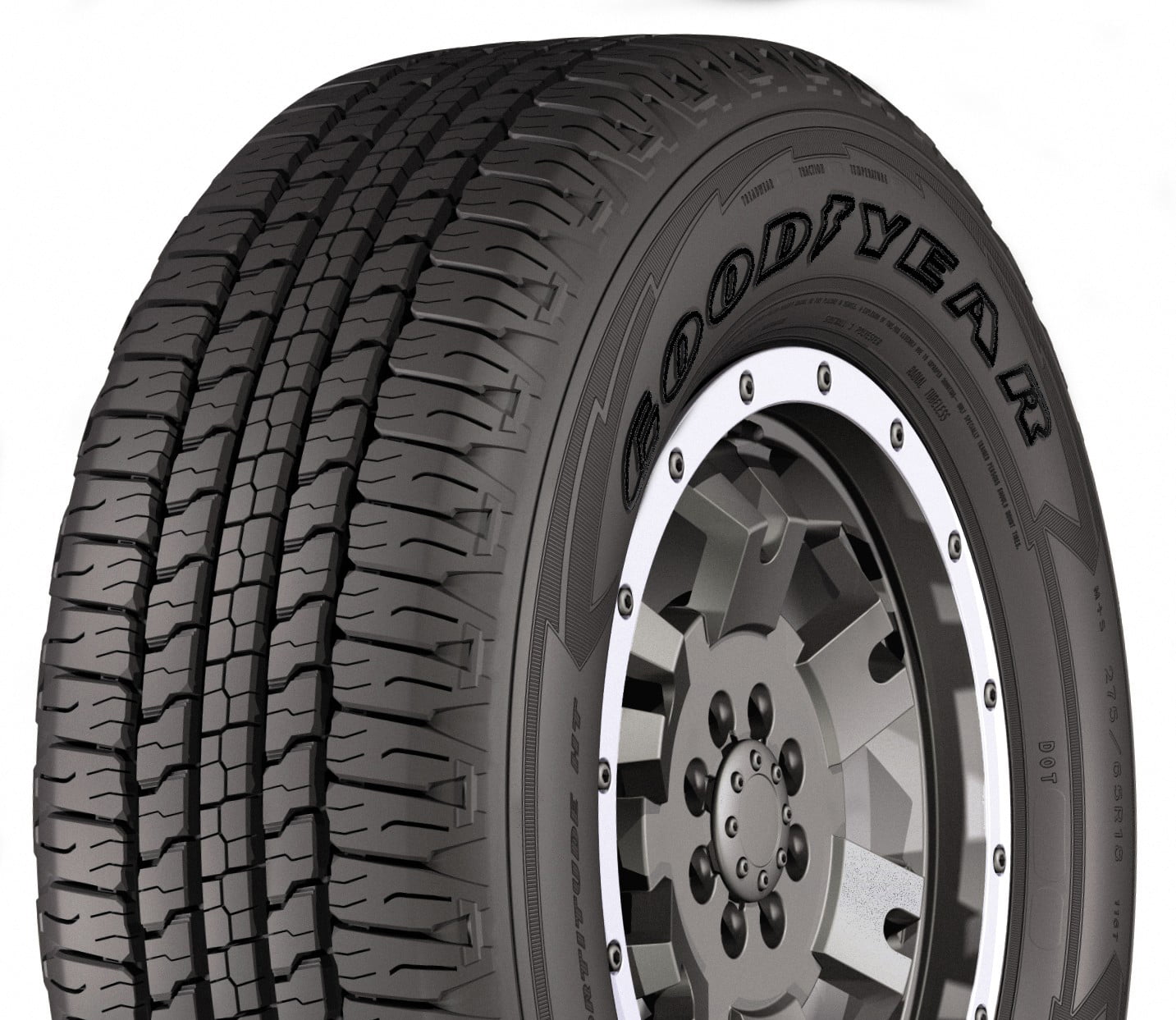 Wrangler Fortitude HT 255/65R17 110T A/S All Season Tire
