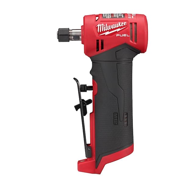 M12 FUEL 12V Lithium-Ion High Speed 3/8 in. Ratchet w/ (1) 1/4 in. Right Angle and (1) 1/4 in. Straight Die Grinder