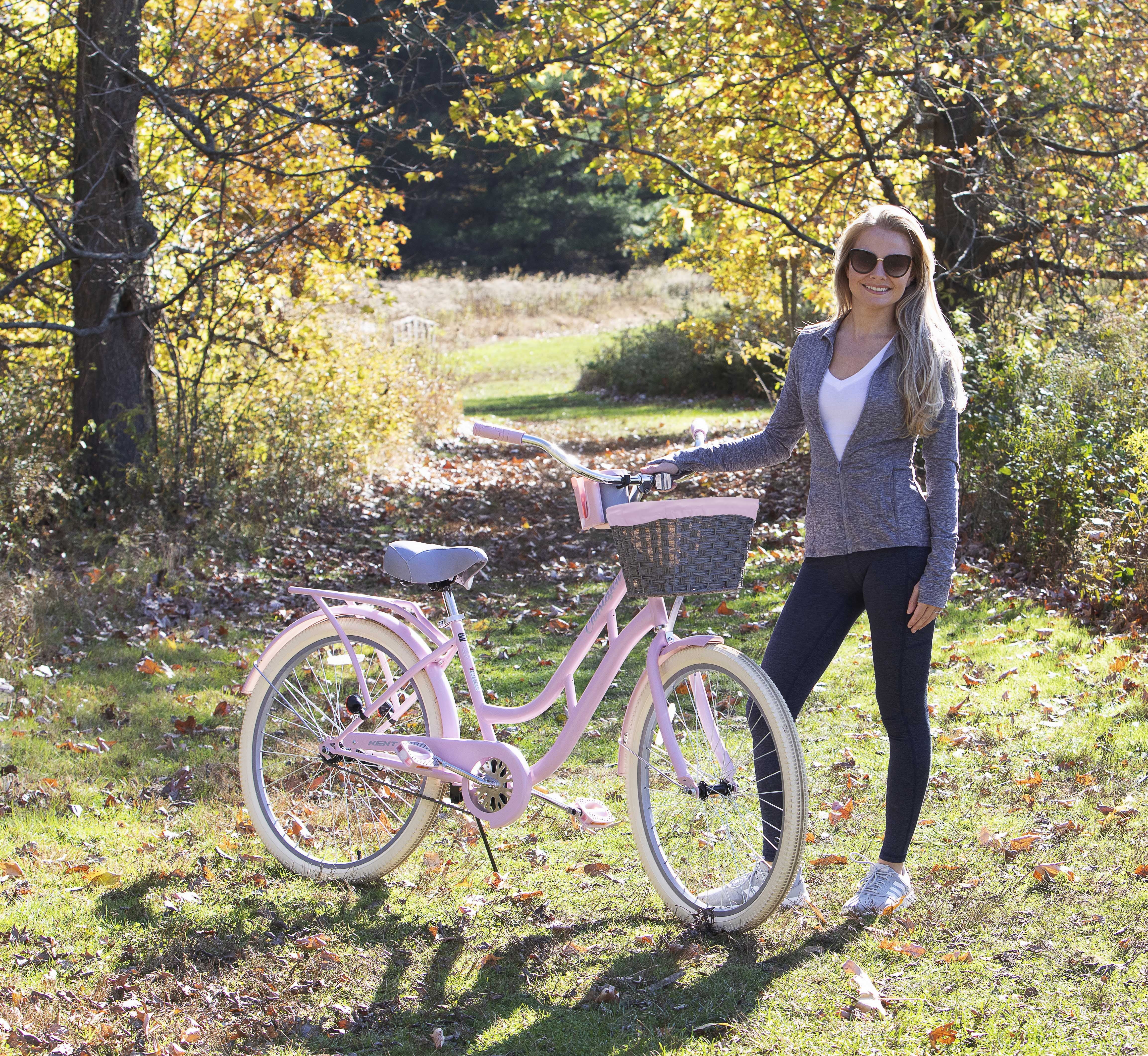 26 In. Charleston Ladies Cruiser Bike. Pink