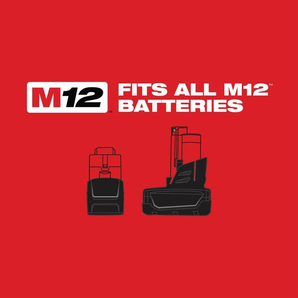 M12 FUEL 12V Li-Ion Brushless Cordless High Speed 3/8 in. Ratchet and M12 FUEL High Speed 1/4 in. Ratchet Combo Kit