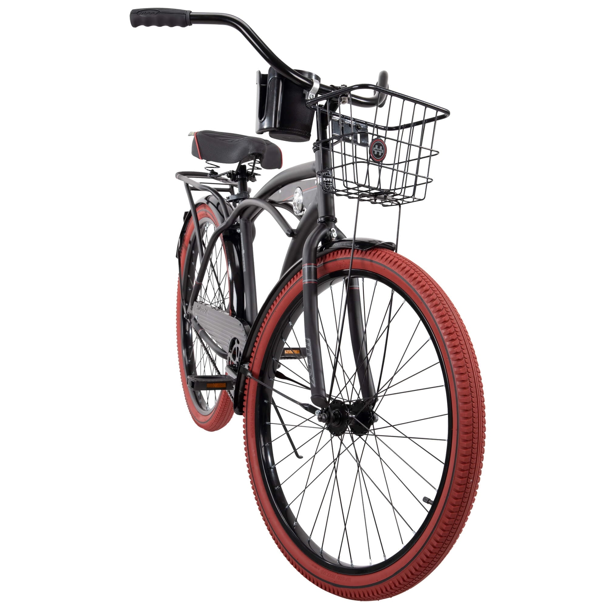 26¡± Nel Lusso Men's Cruiser Bike. Matte Black