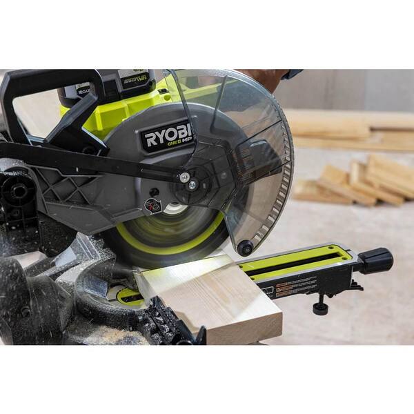 ONE+ HP 18V Brushless Cordless 2-Tool Combo Kit with Miter Saw and Compact Portable Jobsite Table Saw (Tools Only)