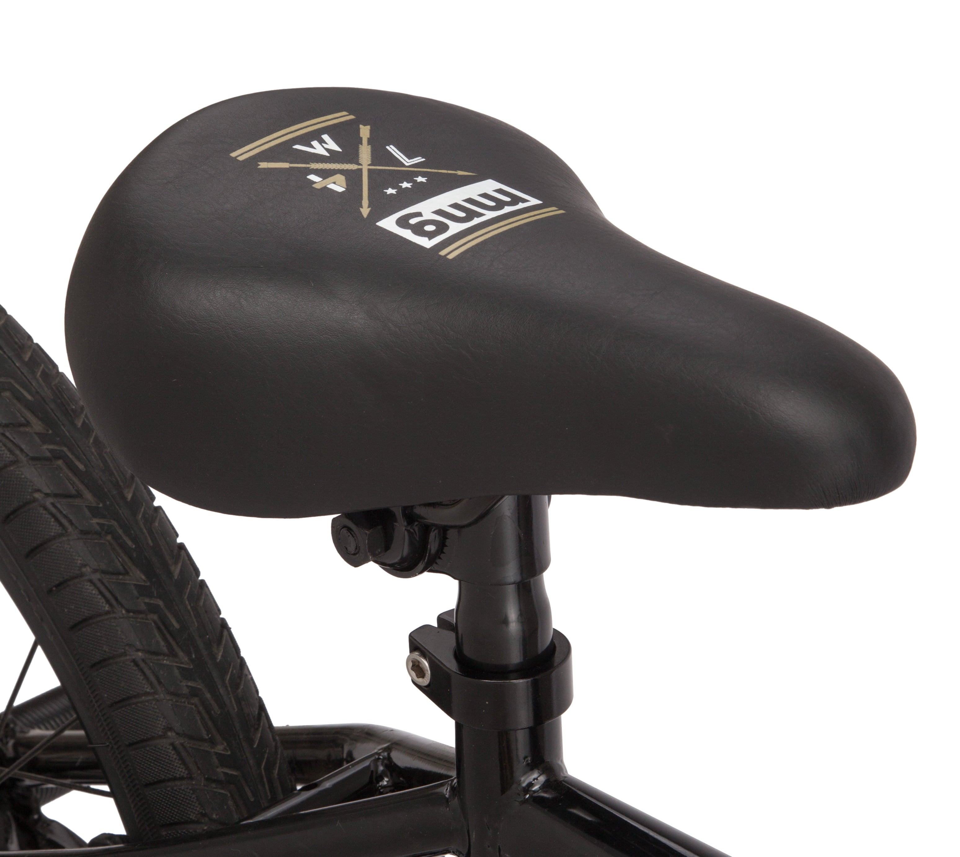 BRAWLER Boys' Freestyle BMX Bike. 20 wheels. Black