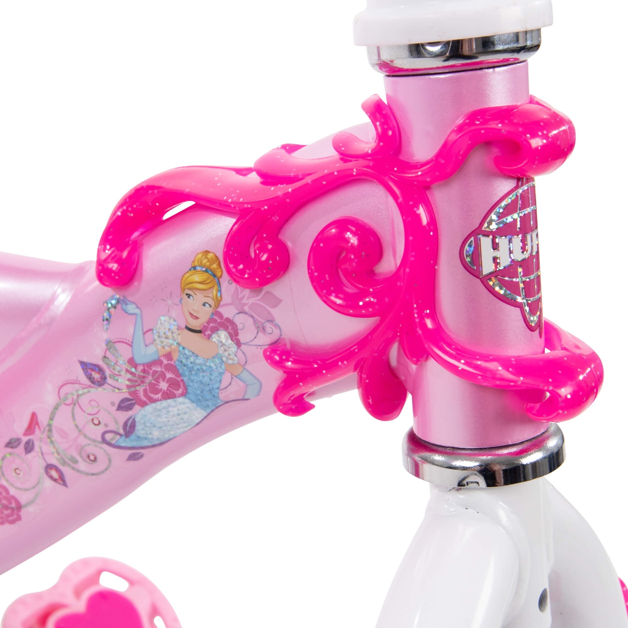 Princess Girls' 12 Bike with Doll Carrier by Huffy