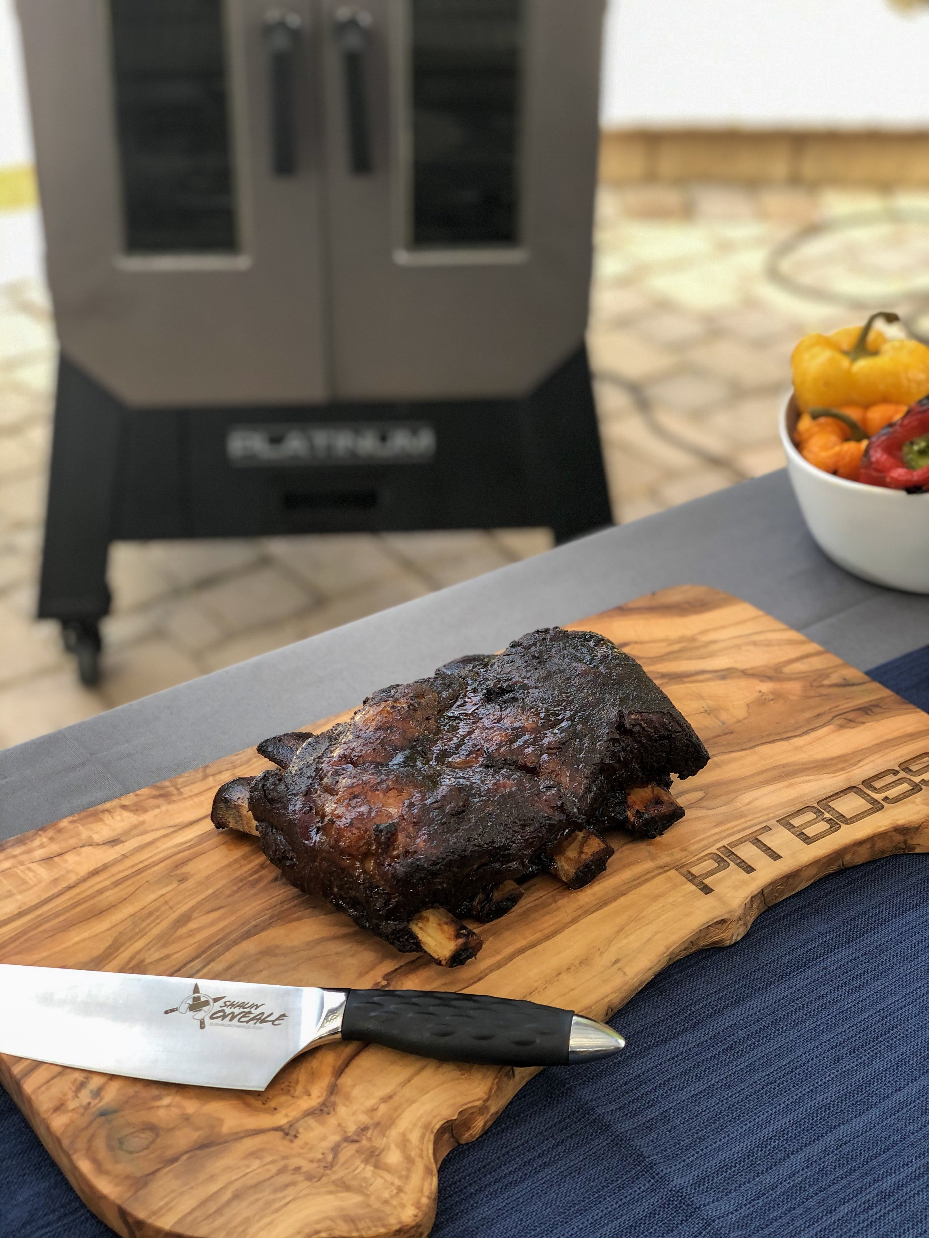 Boss Platinum Brunswick Wi-Fi? Enabled Wood Pellet Vertical Smoker