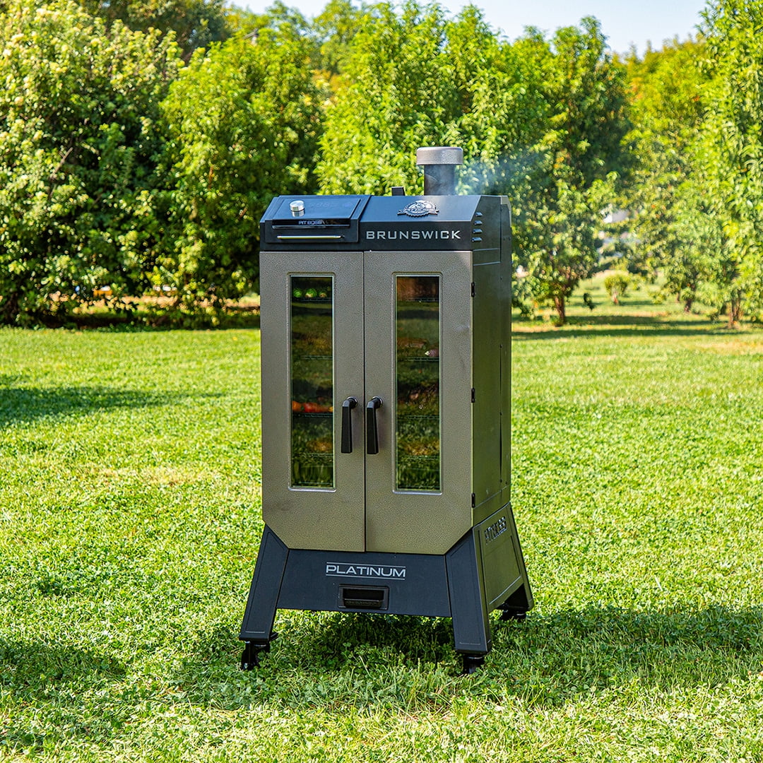 Boss Platinum Brunswick Wi-Fi? Enabled Wood Pellet Vertical Smoker