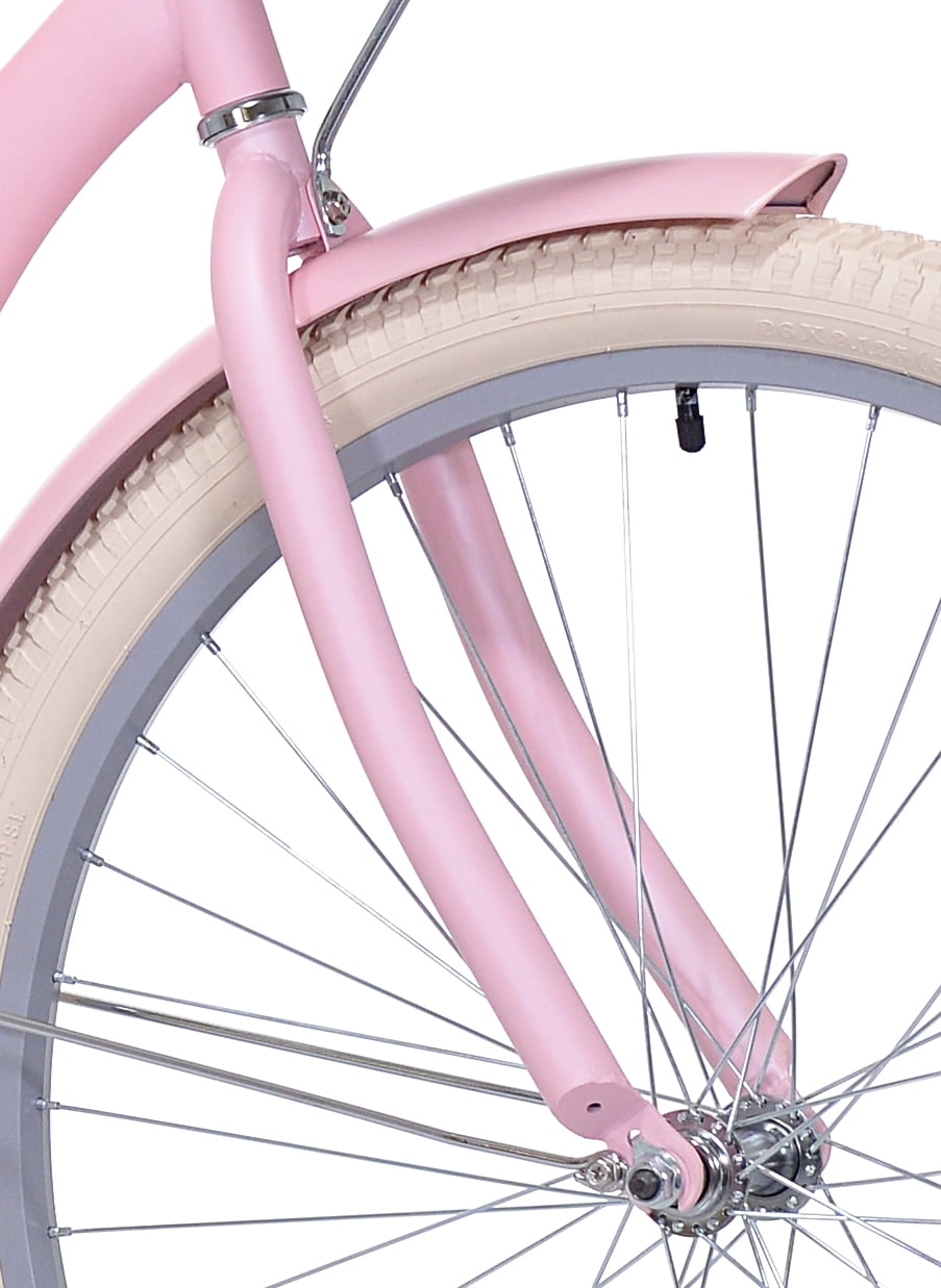 26 In. Charleston Ladies Cruiser Bike. Pink