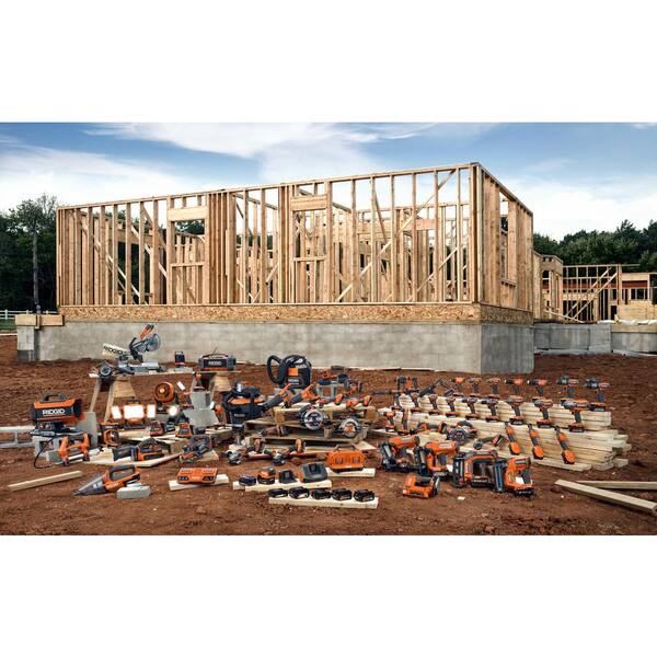 18V Cordless 8-Tool Combo Kit with (3) Batteries. Charger. and Bag with 18V Cut-Out Tool