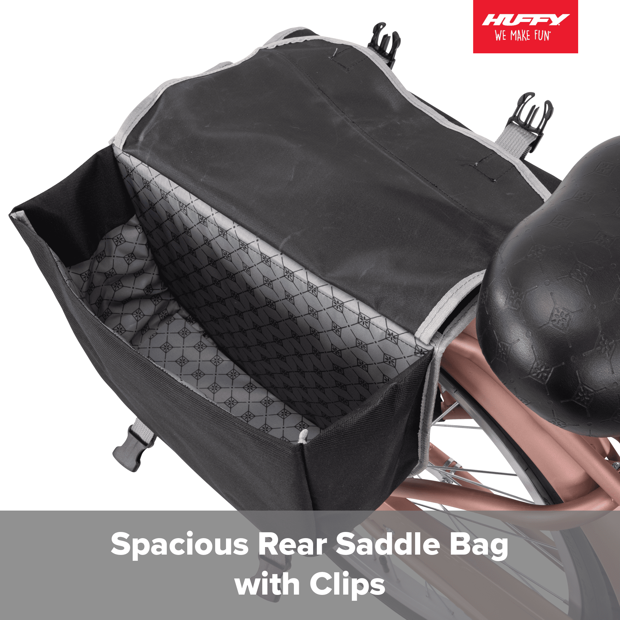 26 Marietta Womens Comfort Cruiser Bike. Rose Gold