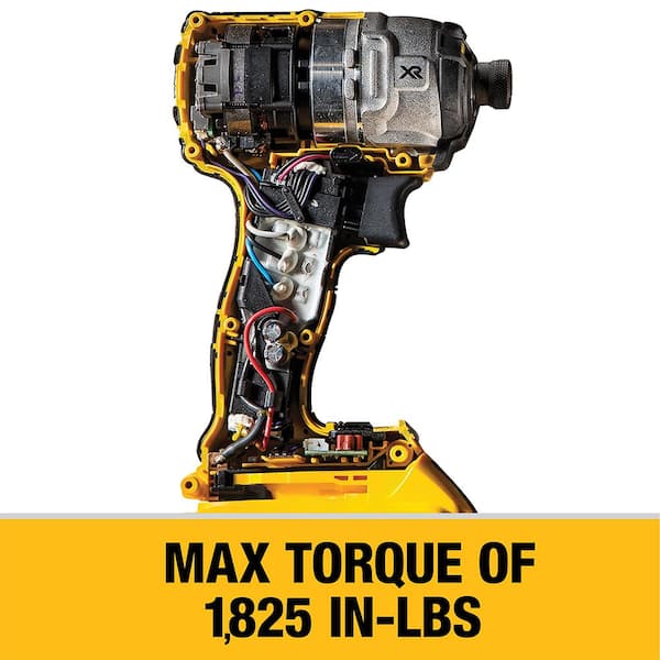 20V MAX XR Cordless Brushless 3-Speed 1/4 in. Impact Driver with (1) 20V 5.0Ah Battery and Charger